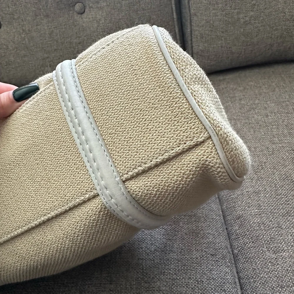 Vintage Dior “My Dior frame” raffia blend satchel - Picture 14 of 15